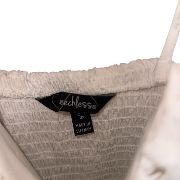 Speechless Elegant White Spaghetti Strap Dress - Picture 3 of 5